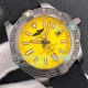 OXF Swiss Replica Breitling Seawolf Yellow Watch Diamond Bezel Black Rubber Strap (4)_th.jpg